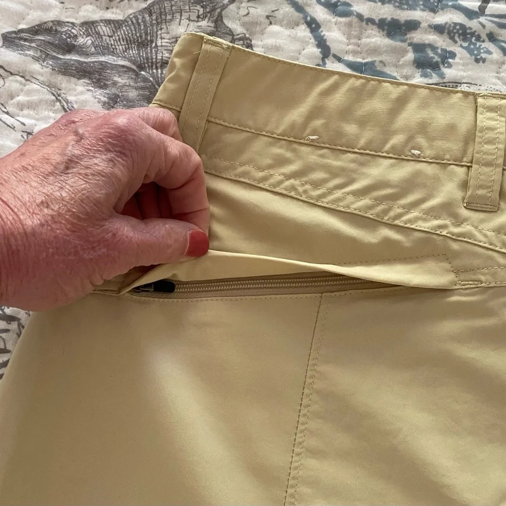 Patagonia Khaki Skort Nylon/Polyester 8